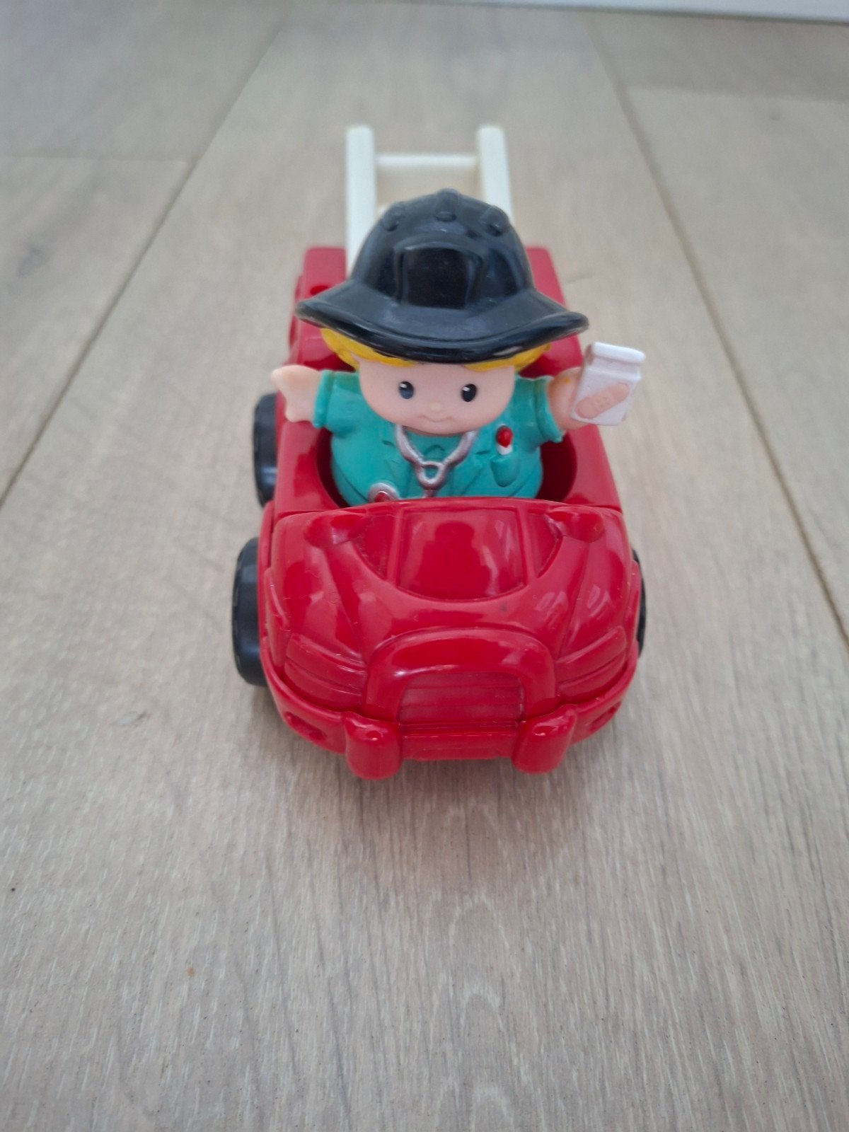 Fisher Price Little People Brandweer, Kinderen en Baby's, Speelgoed | Fisher-Price, Ophalen of Verzenden, Zo goed als nieuw