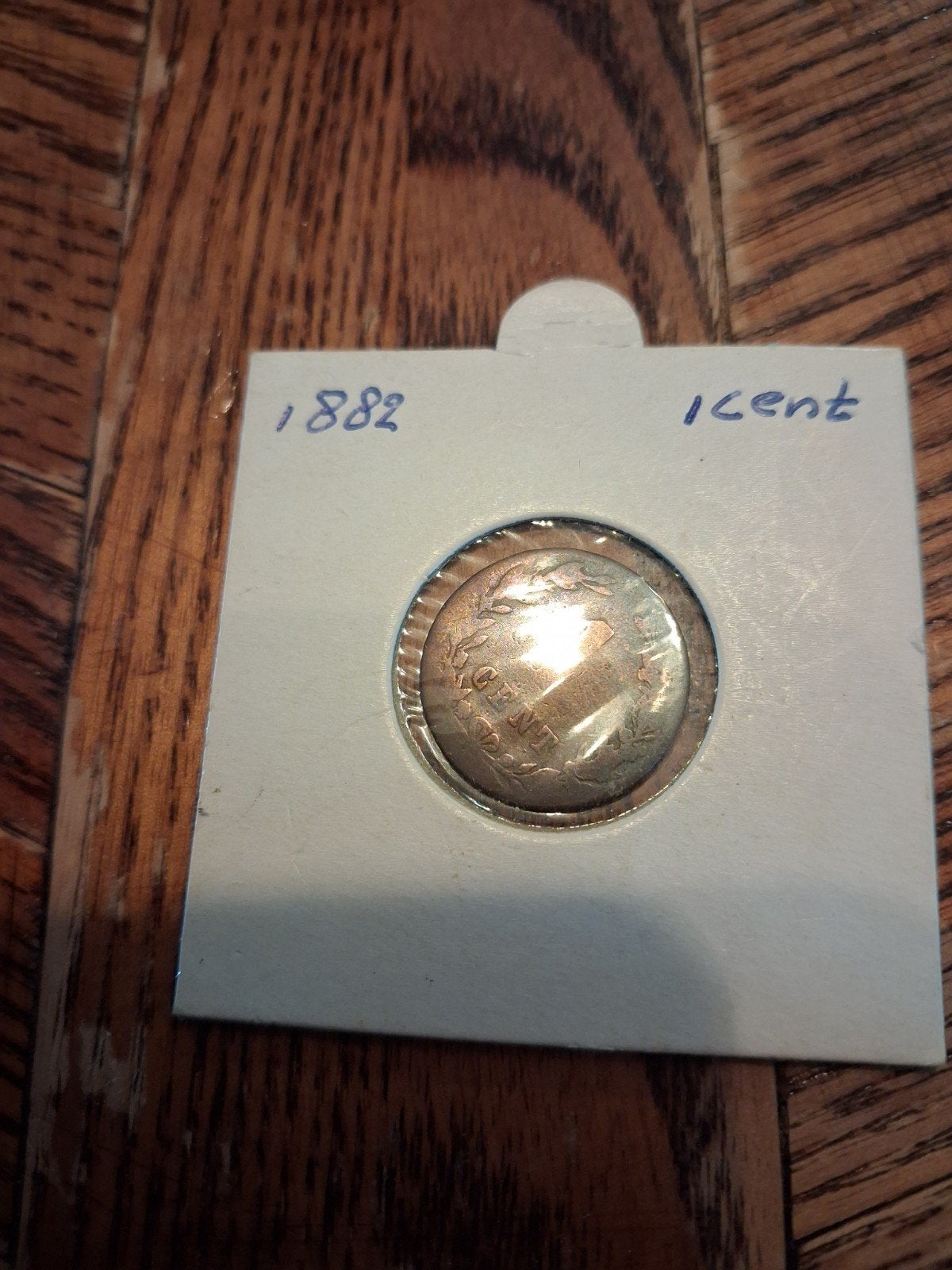 Nederlandse 1 Cent Munt uit 1882 - Koning Willem III, Ophalen of Verzenden, Koning Willem III