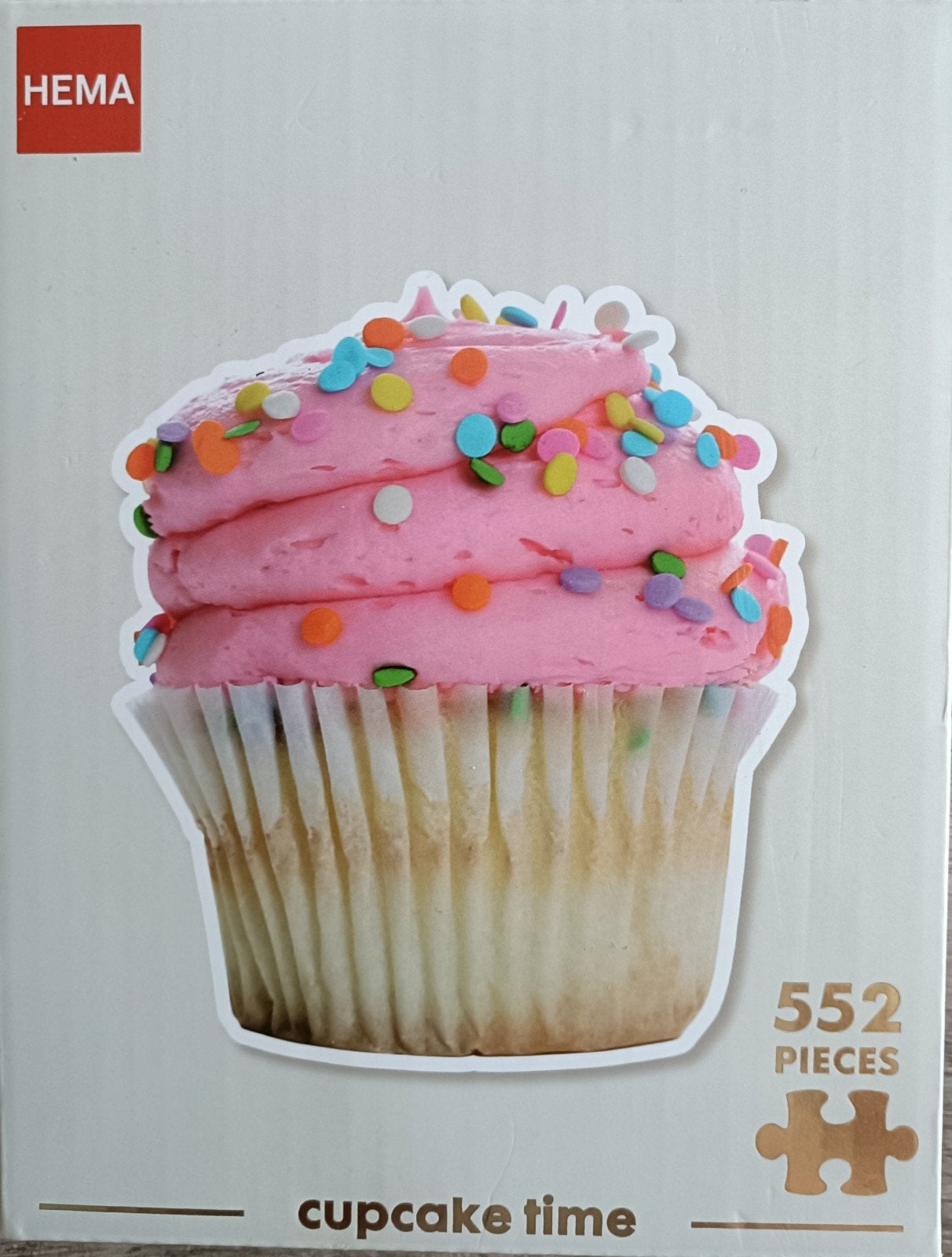 cupcake puzzel, Ophalen, 500 t/m 1500 stukjes, Zo goed als nieuw, Legpuzzel