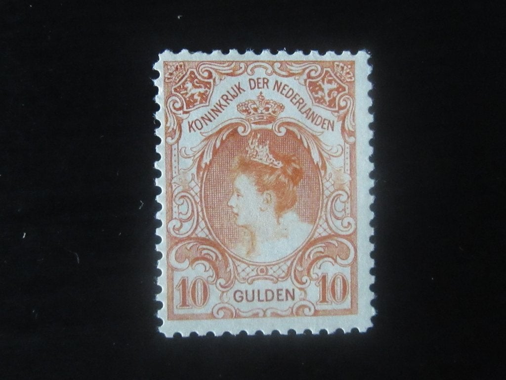 Nico Nederland 80 (X) Ongebruikt met plakker + attest 1905, Ophalen of Verzenden, T/m 1940, Postfris
