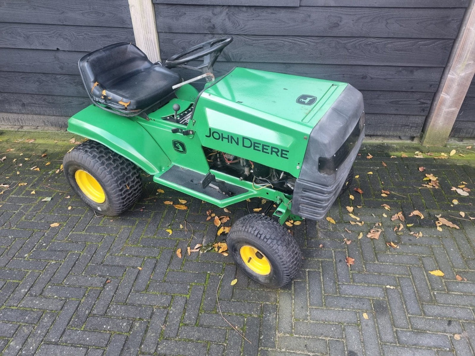 'John Deere' Zitmaaier 12pk Briggs & Stratton - Zonder maaid, Ophalen, Gebruikt, Minder dan 90 cm