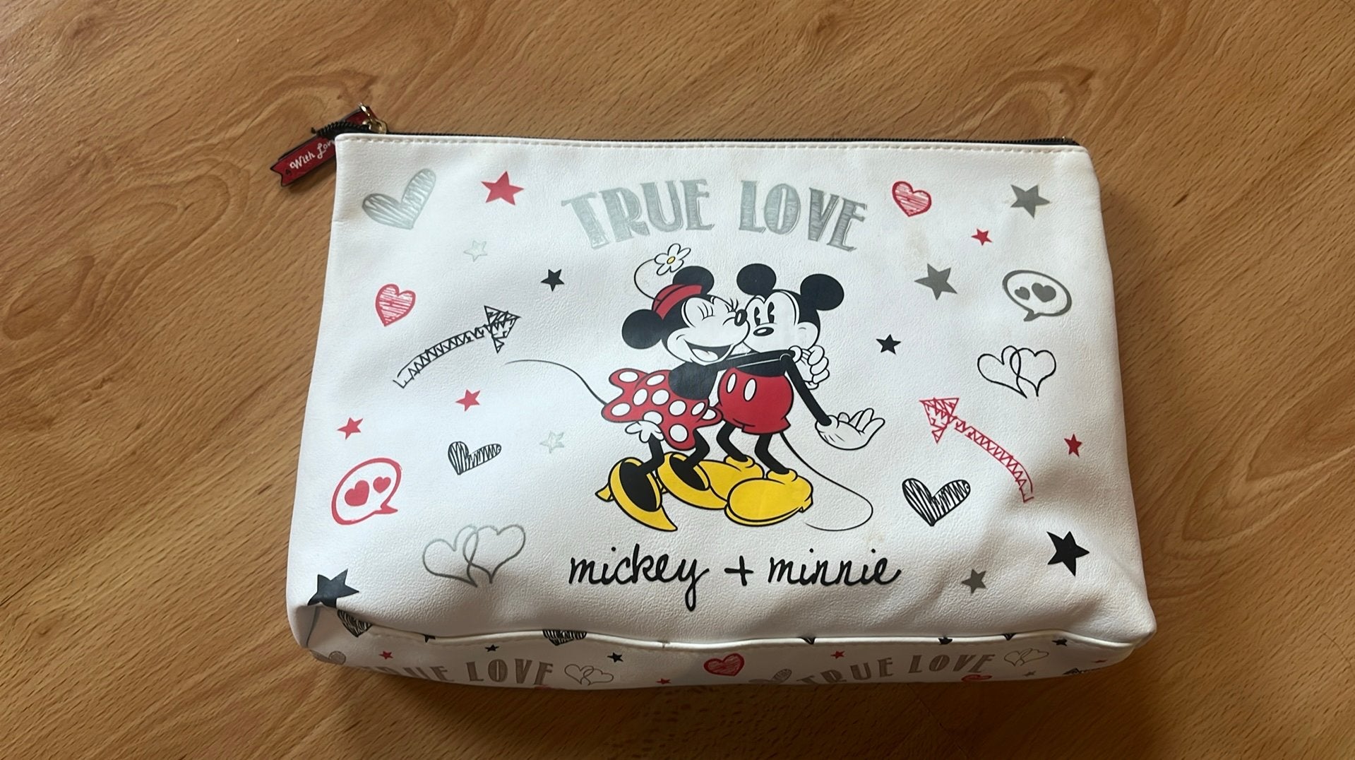 Toilettas mickey mouse, Ophalen, Zo goed als nieuw, Wit
