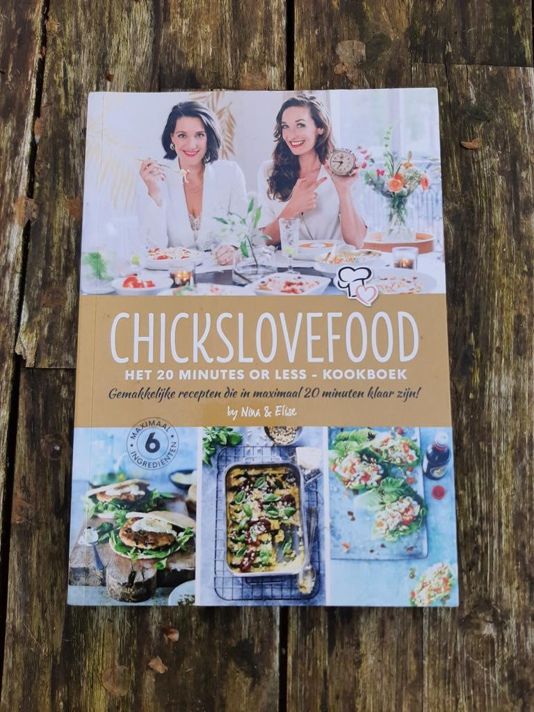 Chickslovefood het 20 minuten or less kookboek chicks love, Ophalen of Verzenden, Zo goed als nieuw, Instructieboek