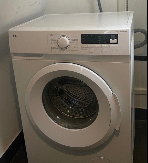 OK OWM 8126 A Wasmachine - 8kg, 1400 RPM, Energieklasse A, Ophalen, 1200 tot 1600 toeren, 8 tot 10 kg, Zo goed als nieuw