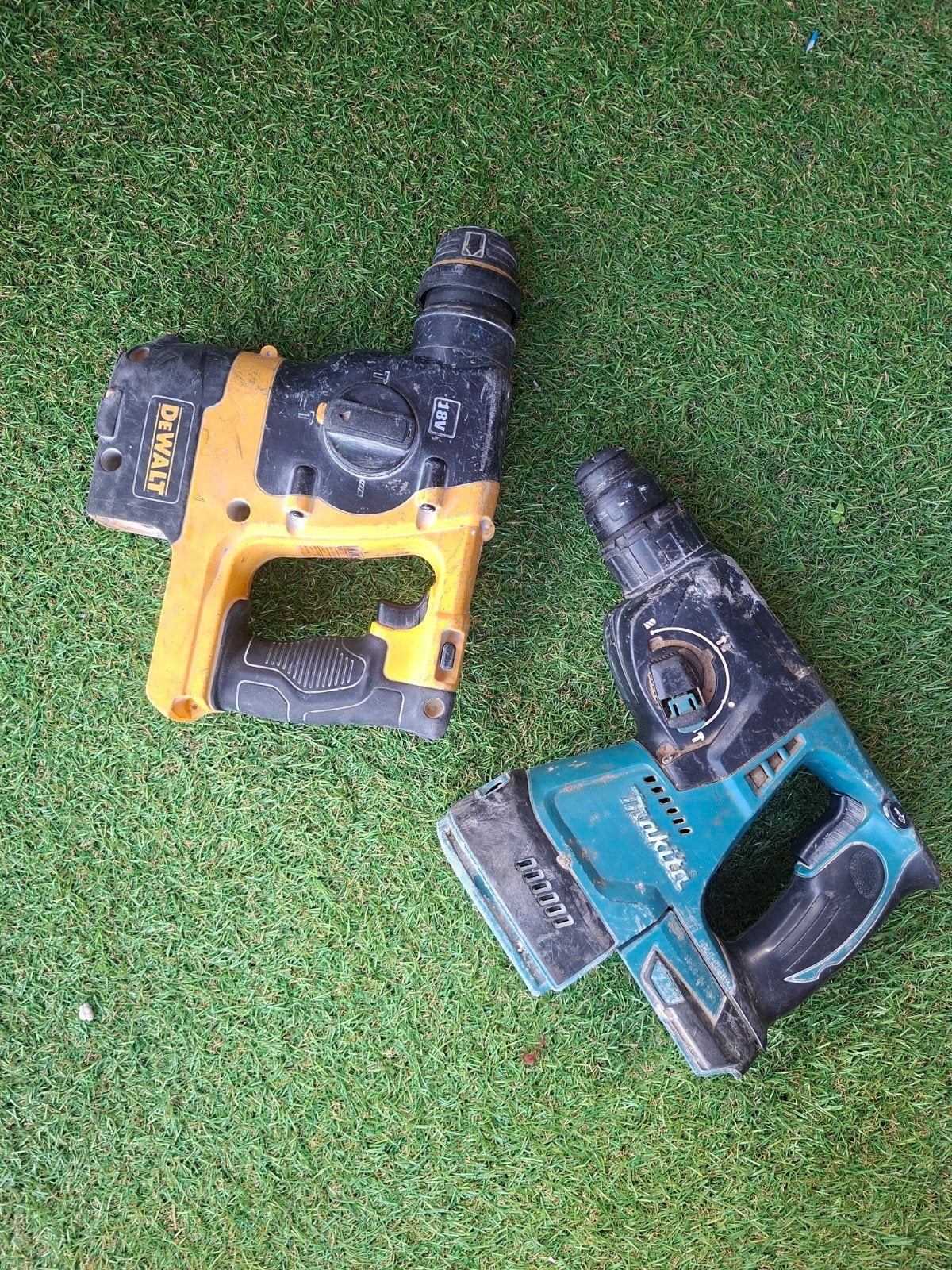 DeWalt en Makita Boorhamers - Gebruikt