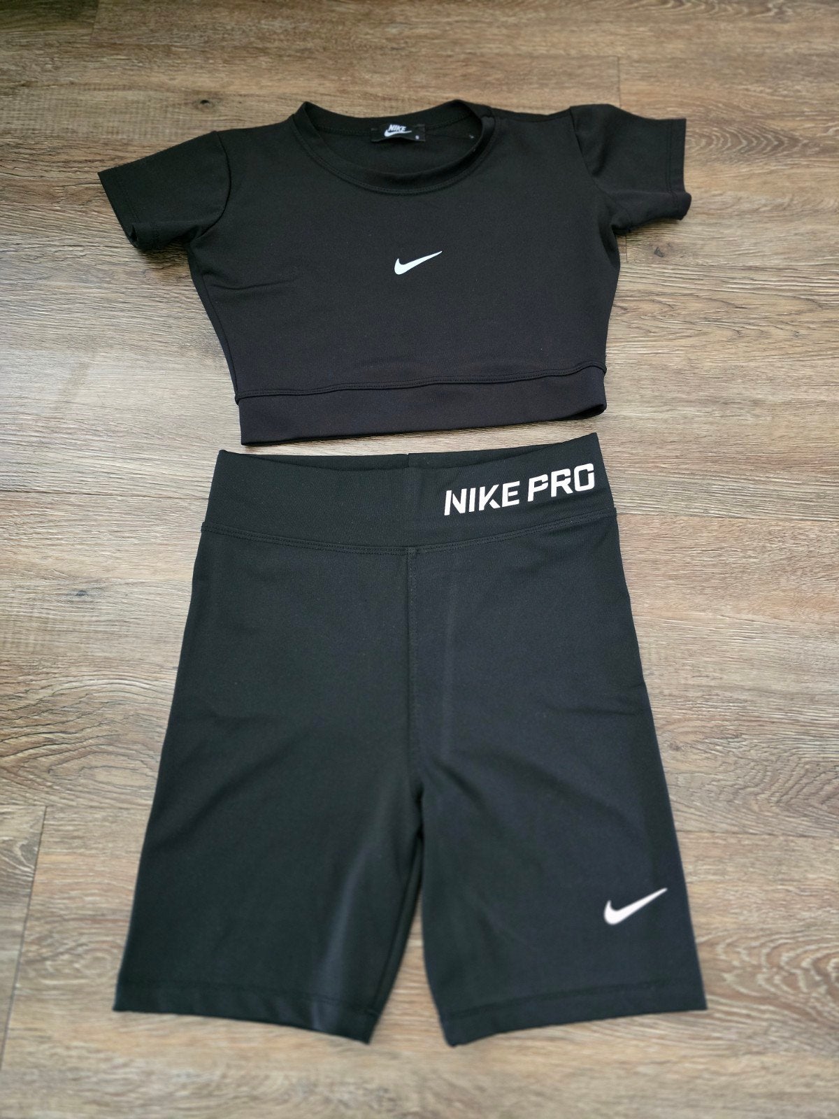 Nike sport setje maat S, zwart, nieuw, Kleding | Dames, Ophalen of Verzenden, Zo goed als nieuw, Zwart, Fitness of Aerobics