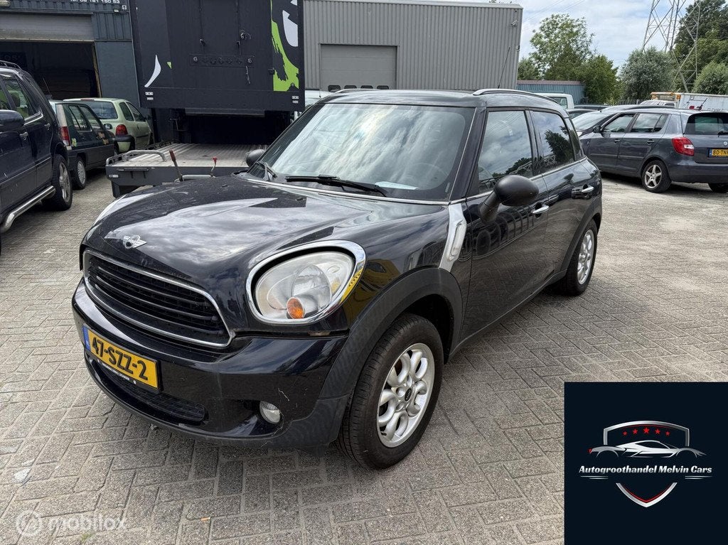 Mini Countryman 1.6 One D Pepper Motor Kapot EXPORT, Auto's, Mini, Voorwielaandrijving, Euro 5, Gebruikt, Zwart