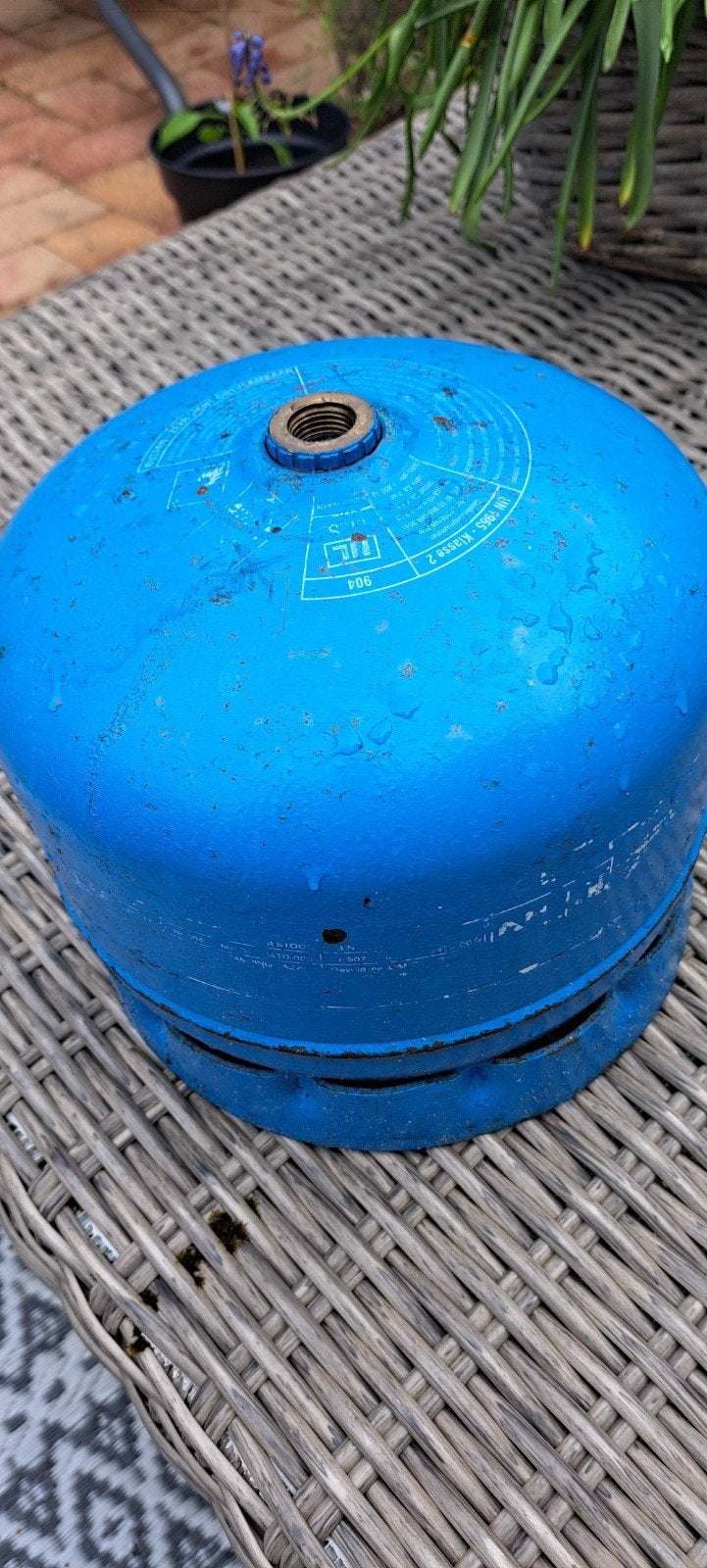 Campingaz gasfles 904 - nog een beetje gas....., Ophalen, Gebruikt