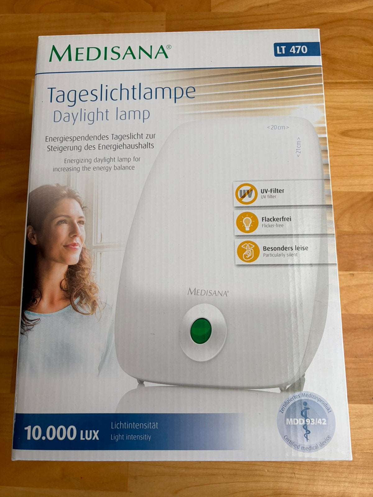 Medisana daglichtlamp LT470, Ophalen, Zo goed als nieuw, Overige typen