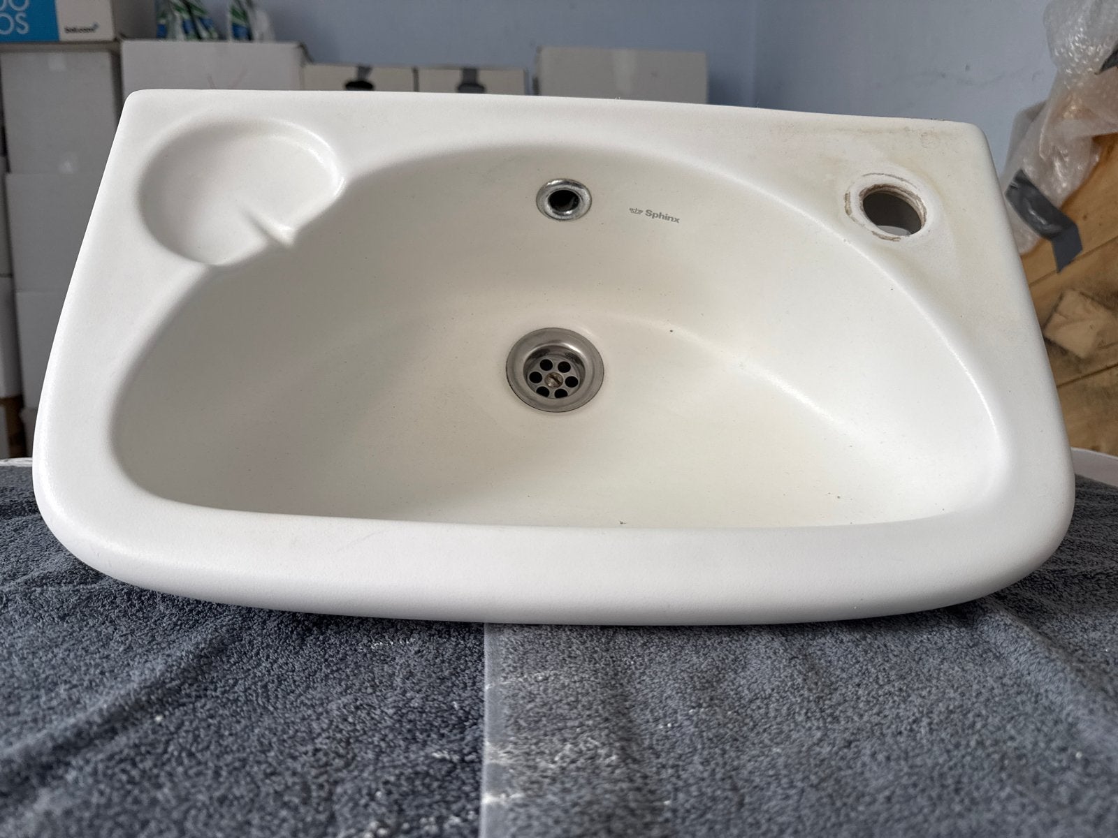 Sphinx MAT, wastafel, toiletbakje etc, Ophalen, Gebruikt, Wit, Overige typen