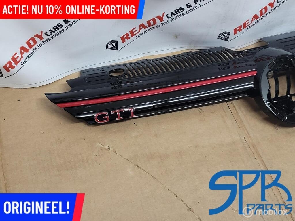 Grille VW Golf 8 VIII GTI LOGO 5H0853651AE GRILL ZONDER LED, Volkswagen, Nieuw, Ophalen of Verzenden, Volkswagen
