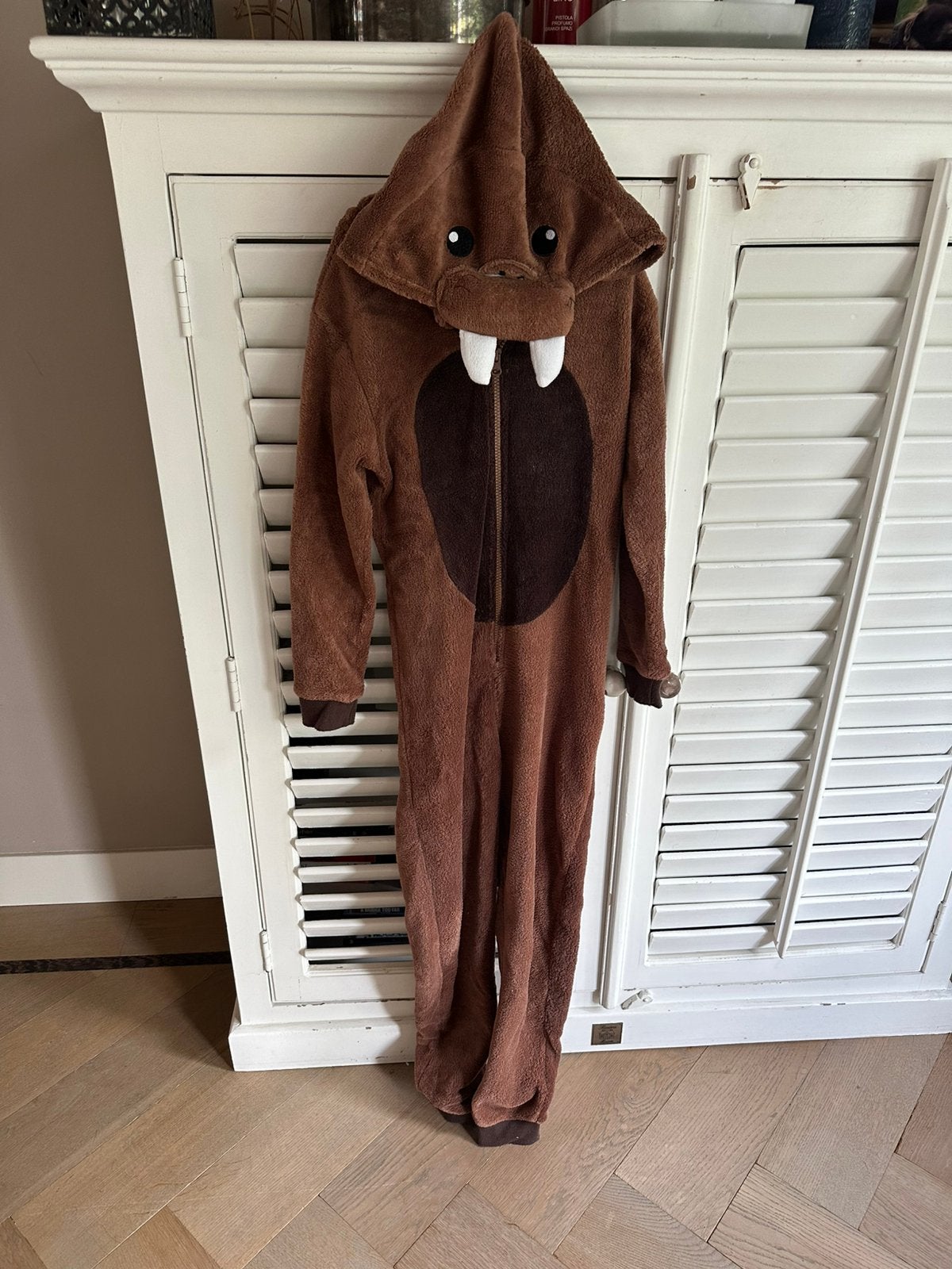 Onesie beer maat 146/152, Ophalen of Verzenden, Zo goed als nieuw, Jongen of Meisje
