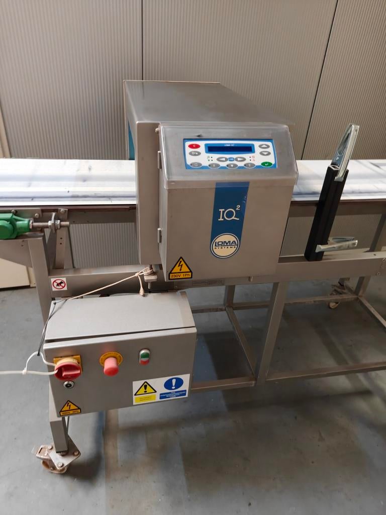 Loma IQ2 Metaaldetector met Transportband, Ophalen of Verzenden, Gebruikt, Overige merken