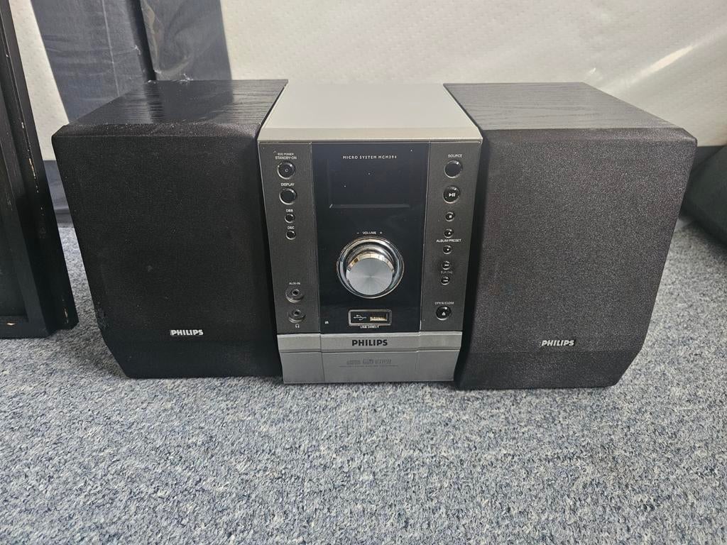 Philips Micro Systeem Radio met USB, Ophalen, Gebruikt, Speakers, Philips