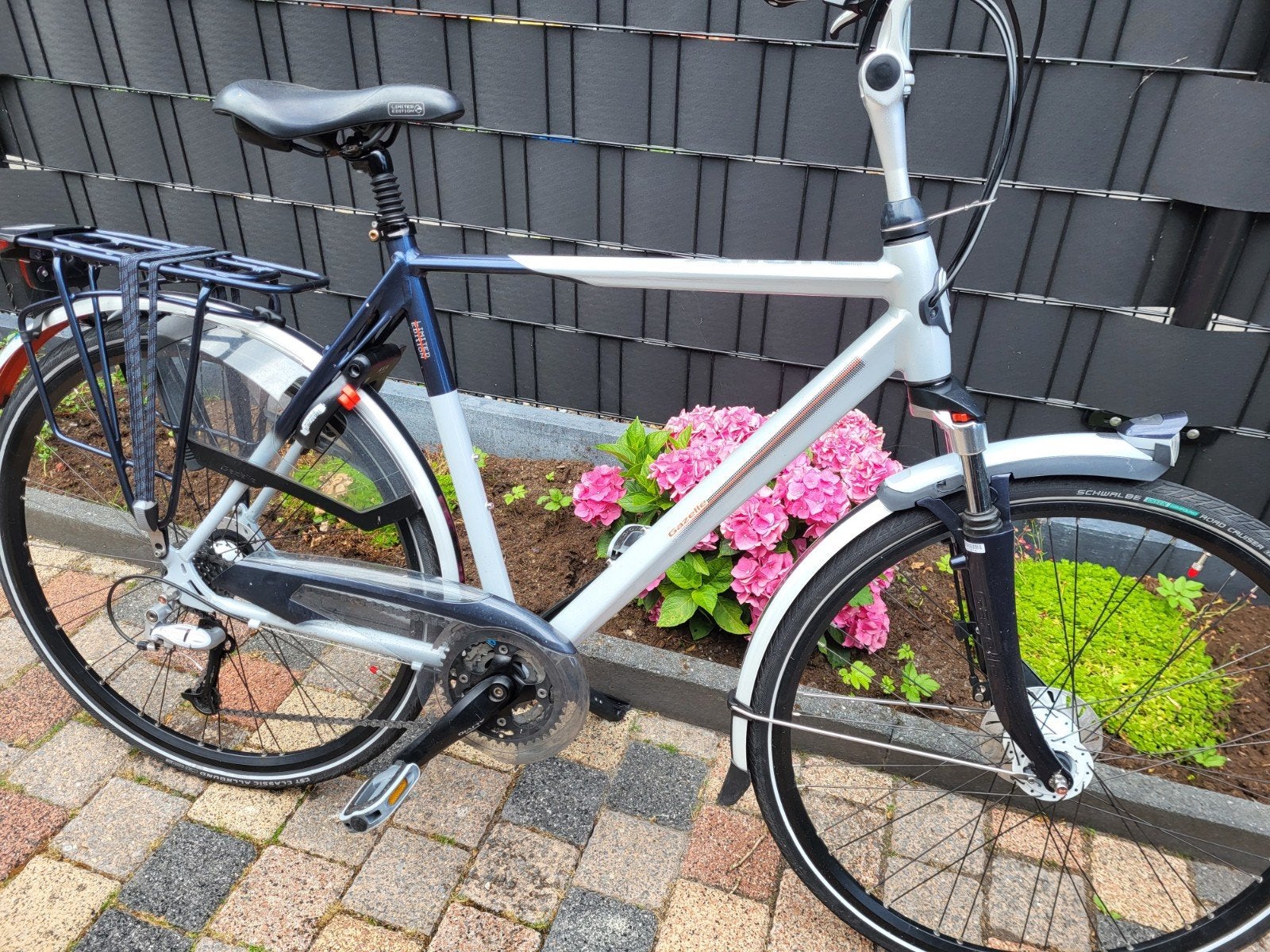 Keurige gazelle herenfiets (limited edition), Ophalen, Versnellingen, Zo goed als nieuw, 57 tot 61 cm