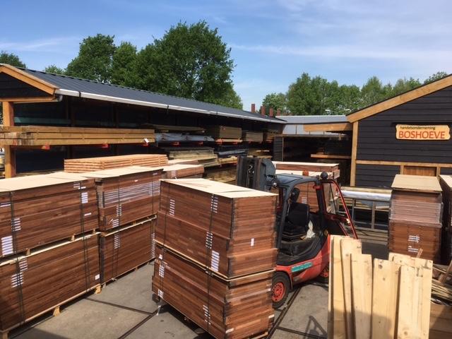 partij hardhouten deuren meranti en merbau, Ophalen, 120 cm of meer, Nieuw, Buitendeur