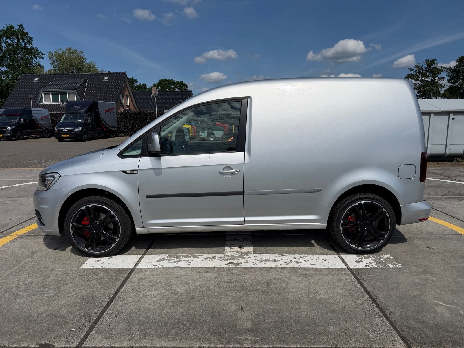 Volkswagen Caddy 2.0 TDI DSG 2016, Auto's, Stof, Euro 6, 4 cilinders, 700 kg