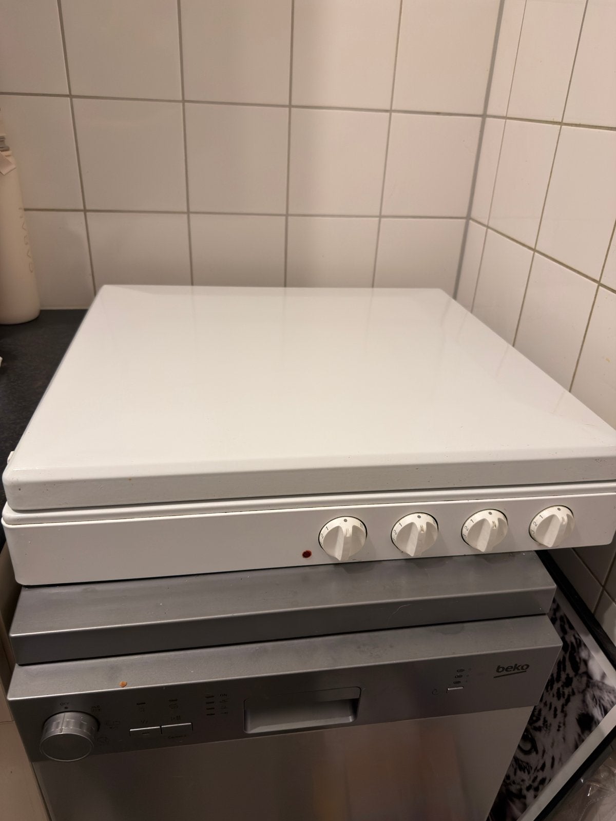 Pelgrim elektrische kookplaat met 4 zones, Zo goed als nieuw, Vrijstaand, Elektrisch, 4 kookzones