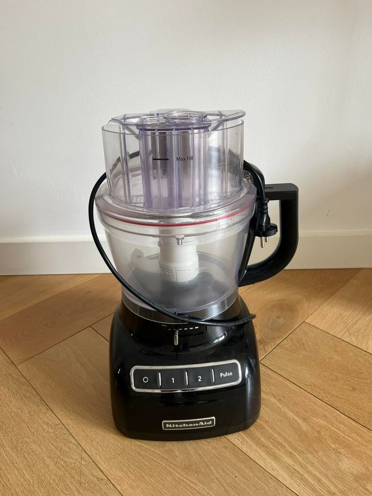 KitchenAid foodprocessor, 1 tot 2 liter, Ophalen of Verzenden, Gebruikt, 2 snelheden