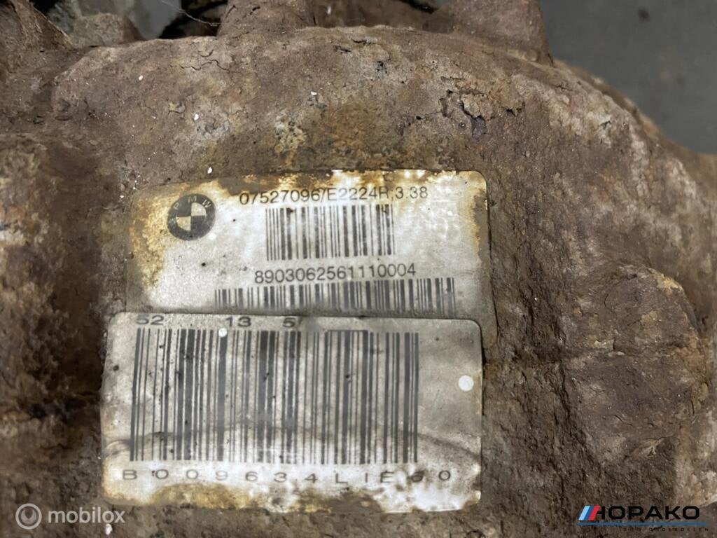 Differentieel BMW 5 serie E60 E61 520i 3.38 - 07527096, Gebruikt, Einsteinlaan 5 rijswijk, Bmw, Ophalen of Verzenden