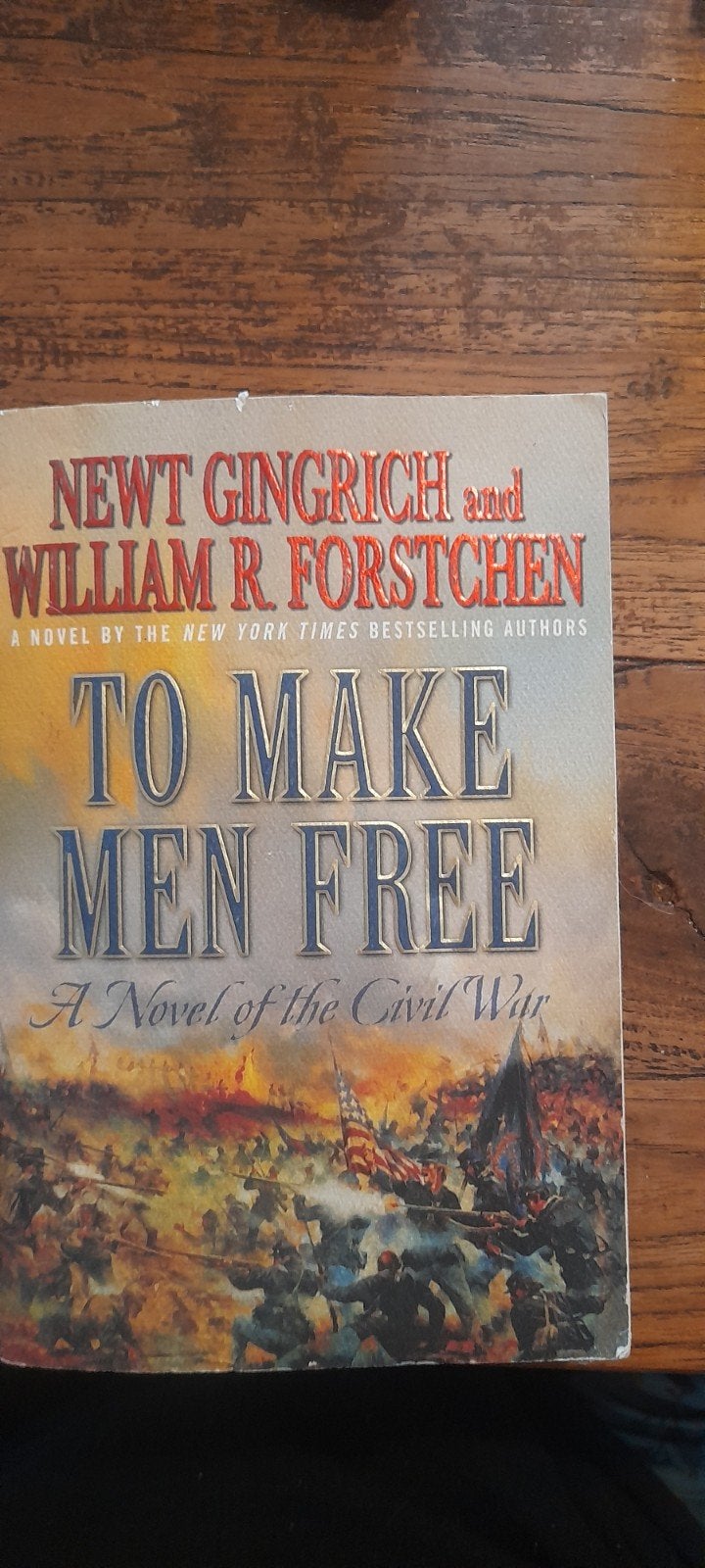 To Make Men Free - Roman over de Amerikaanse Burgeroorlog, Ophalen, Gelezen, Newt Gingrich en William R. Forstchen, Amerika