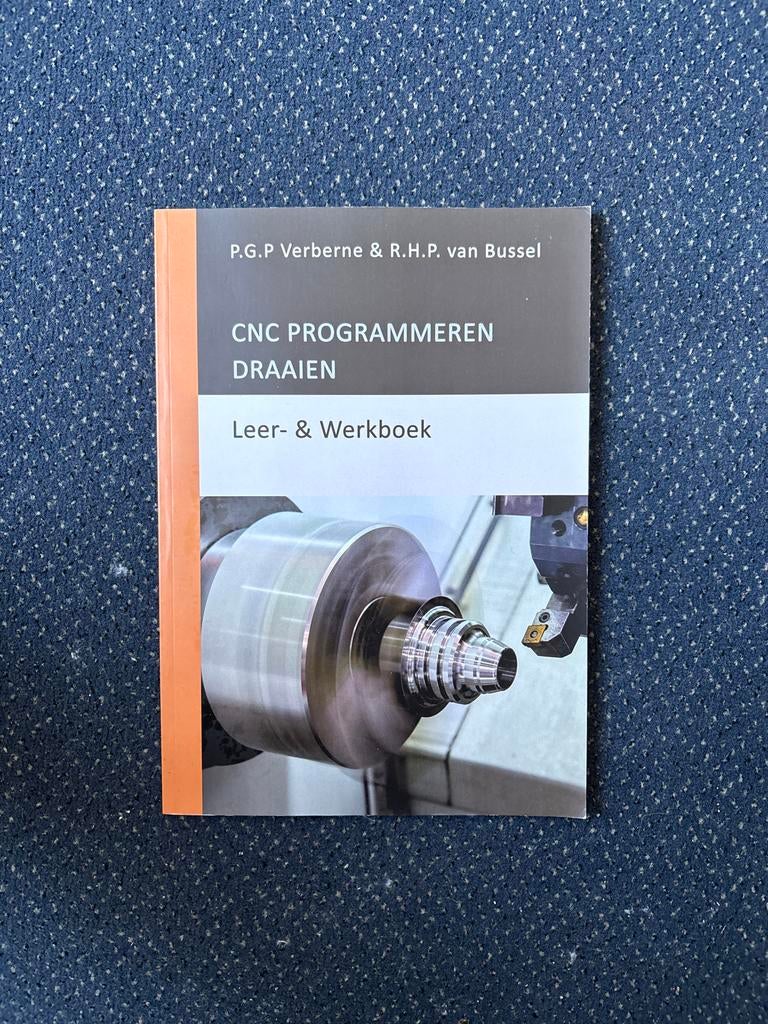 CNC Programmeren Draaien Leer- & Werkboek, Ophalen of Verzenden, Zo goed als nieuw, Metaaltechniek