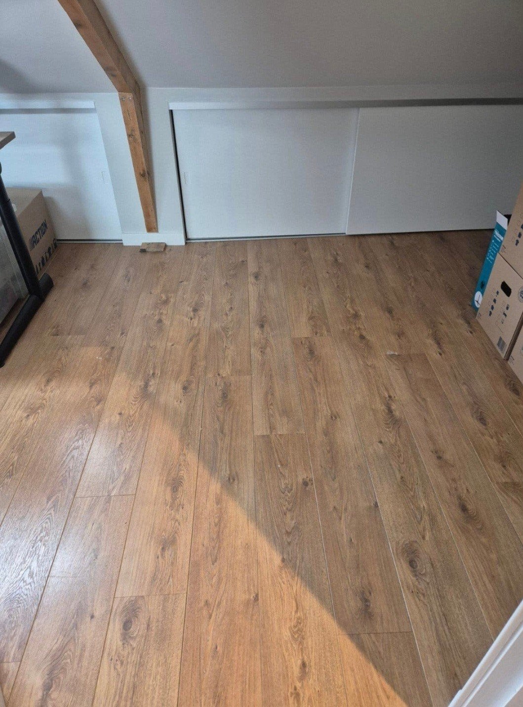 14 m2 Laminaatvloer - Eikenlook, Ophalen, Gebruikt, 50 tot 150 cm, 10 m² of meer