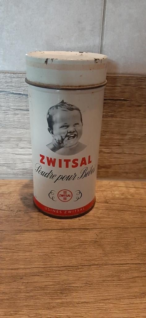 Blik Zwitsal, Ophalen of Verzenden, Gebruikt, Overige