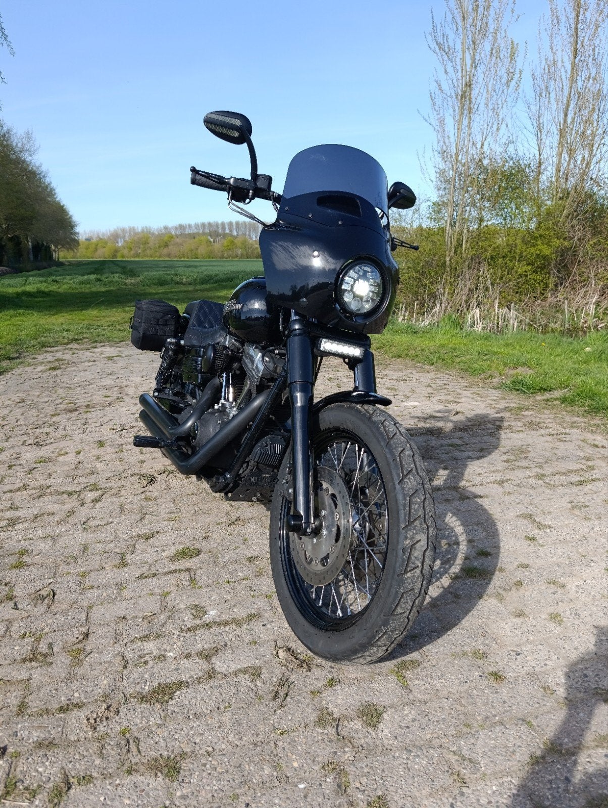 Harley Davidson FXDB Street Bob 2010, Motoren, 2 cilinders, Particulier, Meer dan 35 kW, Sportuitlaat