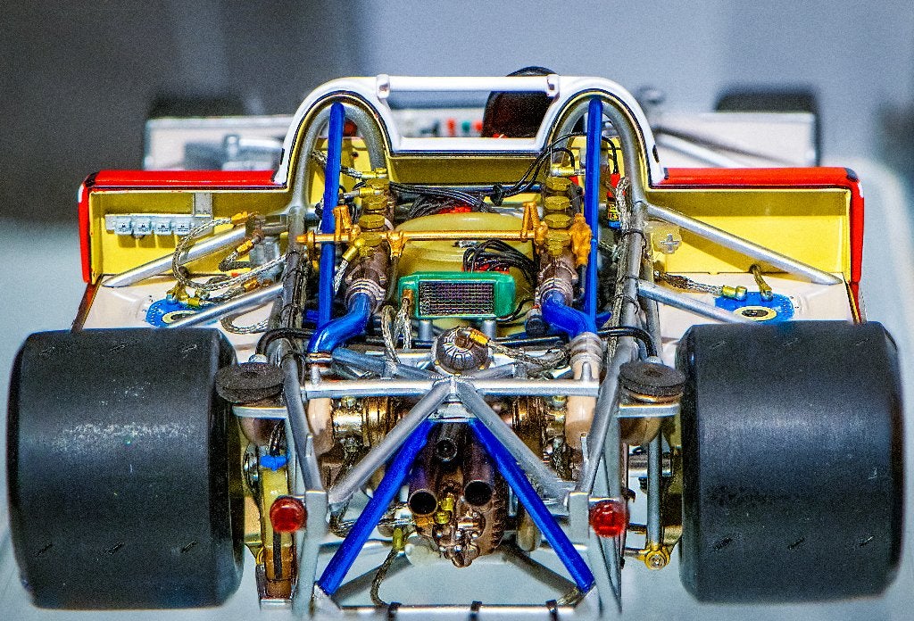 Exoto Porsche 917/30 1975 CAM2, Ophalen, Zo goed als nieuw, Auto, Autoart