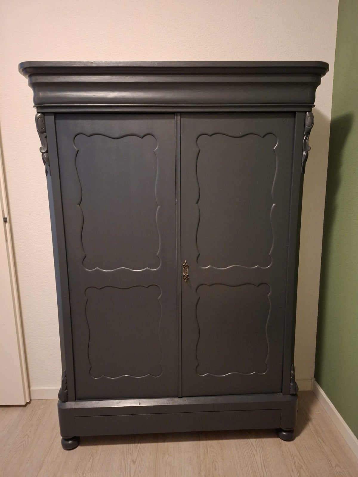 Biedermeier kast, Ophalen, Gebruikt, 25 tot 50 cm, 100 tot 150 cm