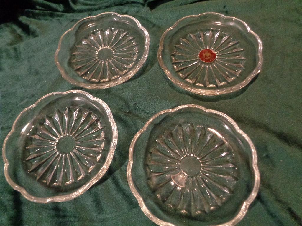 kristallen fles onderzetters van walther glas, Antiek en Kunst, Ophalen of Verzenden