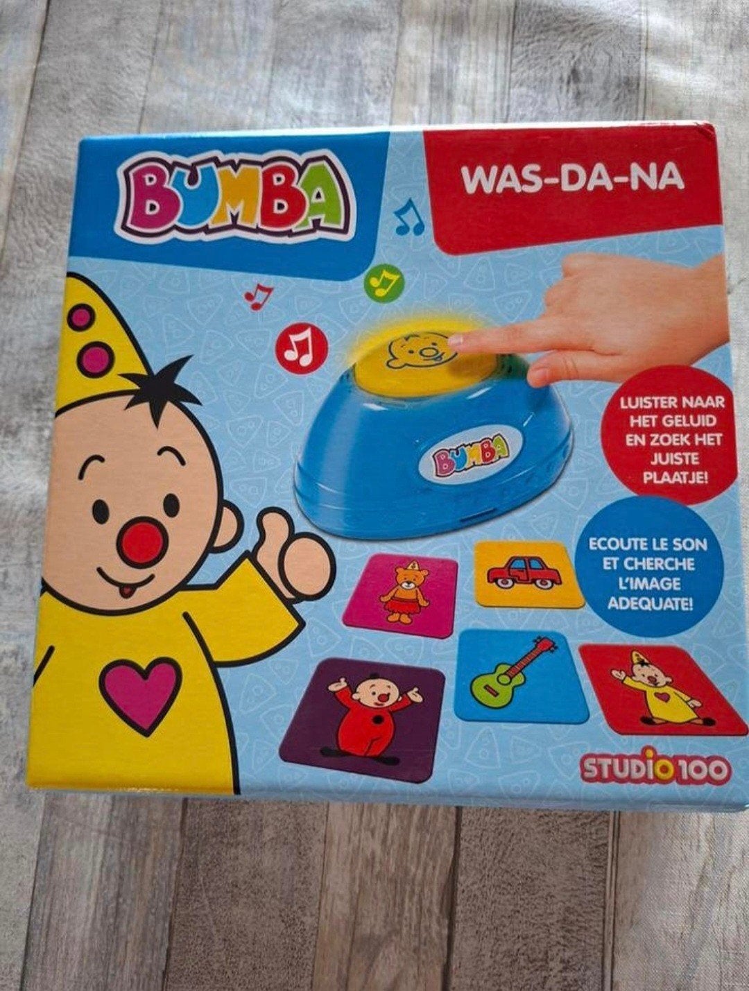Bumba Was-da-na geluidenspel Studio 100, Ophalen of Verzenden, Gebruikt, Overige typen, Met geluid