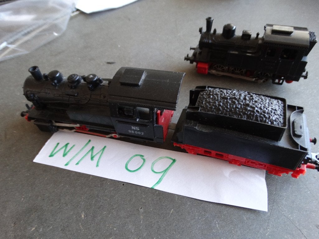 HO: w/m/09: Märklin: 2 loks. 1 Met de tender: NS, 98002., Hobby en Vrije tijd, Modeltreinen | H0, Wisselstroom, Locomotief, Analoog