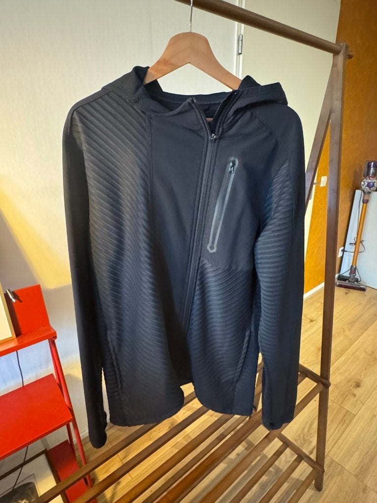 Adidas Jacket Training, Maat 52/54 (L), Zwart, Ophalen of Verzenden, Zo goed als nieuw