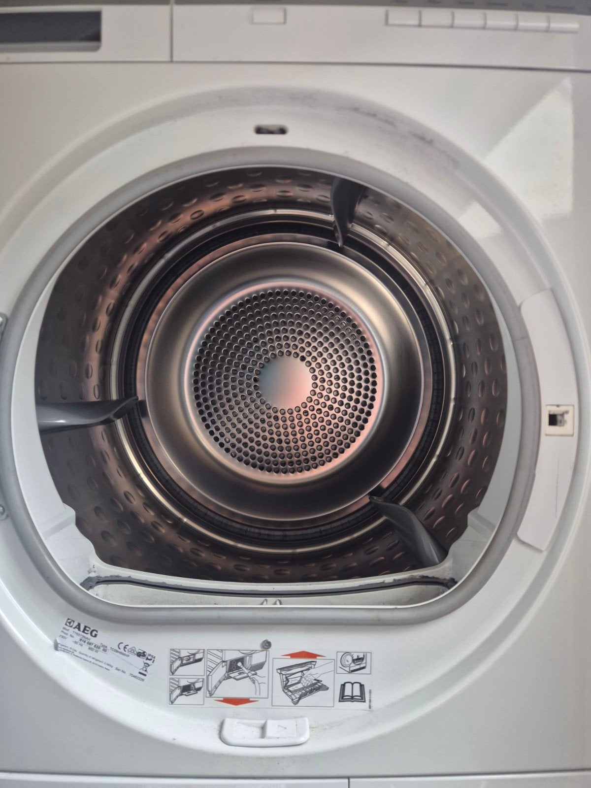 warmtepomp droger., Witgoed en Apparatuur, 6 tot 8 kg, Ophalen, Overige typen, 85 tot 90 cm