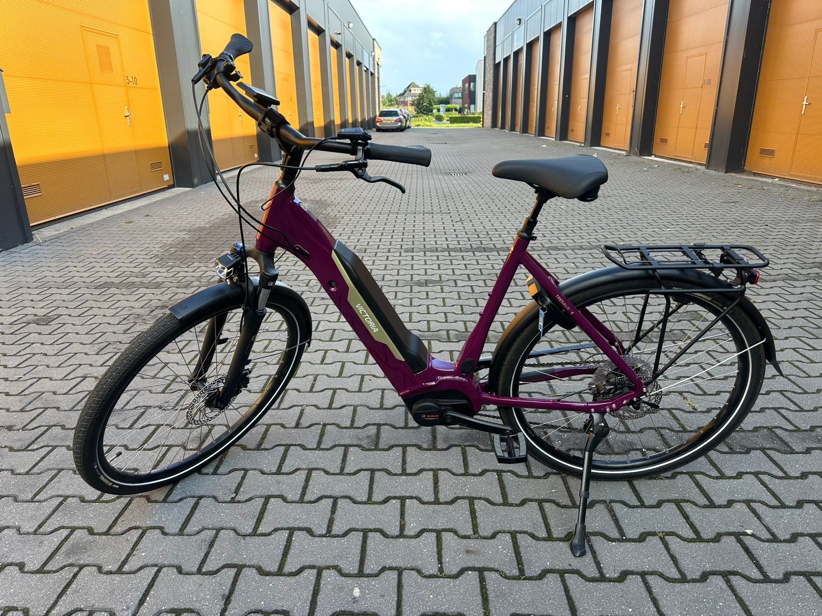 Victoria tresalo 6 elektrische fiets bosch 65 km, Fietsen en Brommers, Fietsen | Dames | Damesfietsen, Ophalen, Zo goed als nieuw