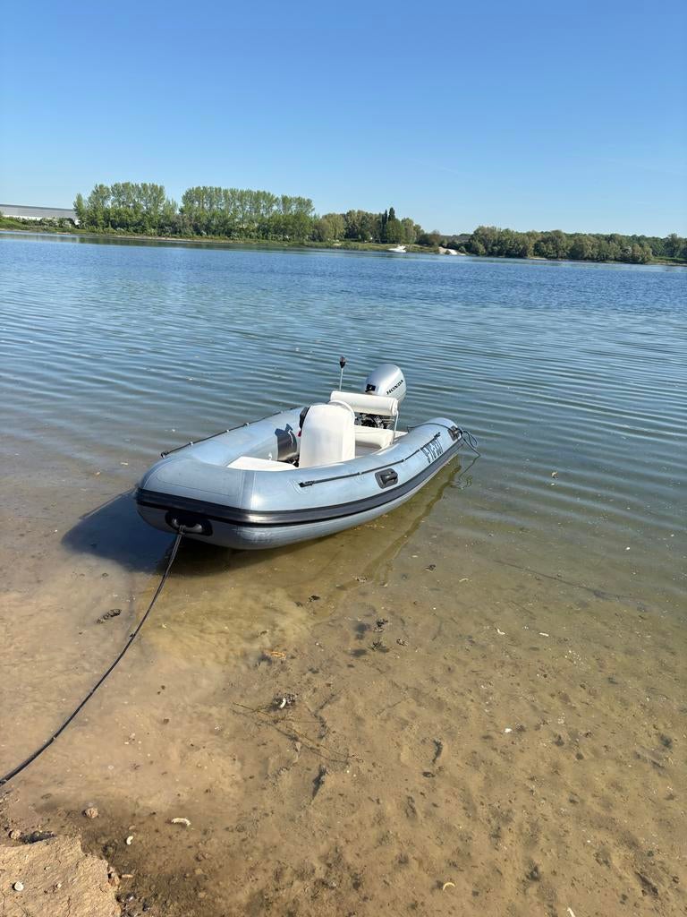 Complete RIB Arimar 360 met 20PK Honda | Vaarklaar, Ophalen, Zo goed als nieuw, Benzine, Overige materialen