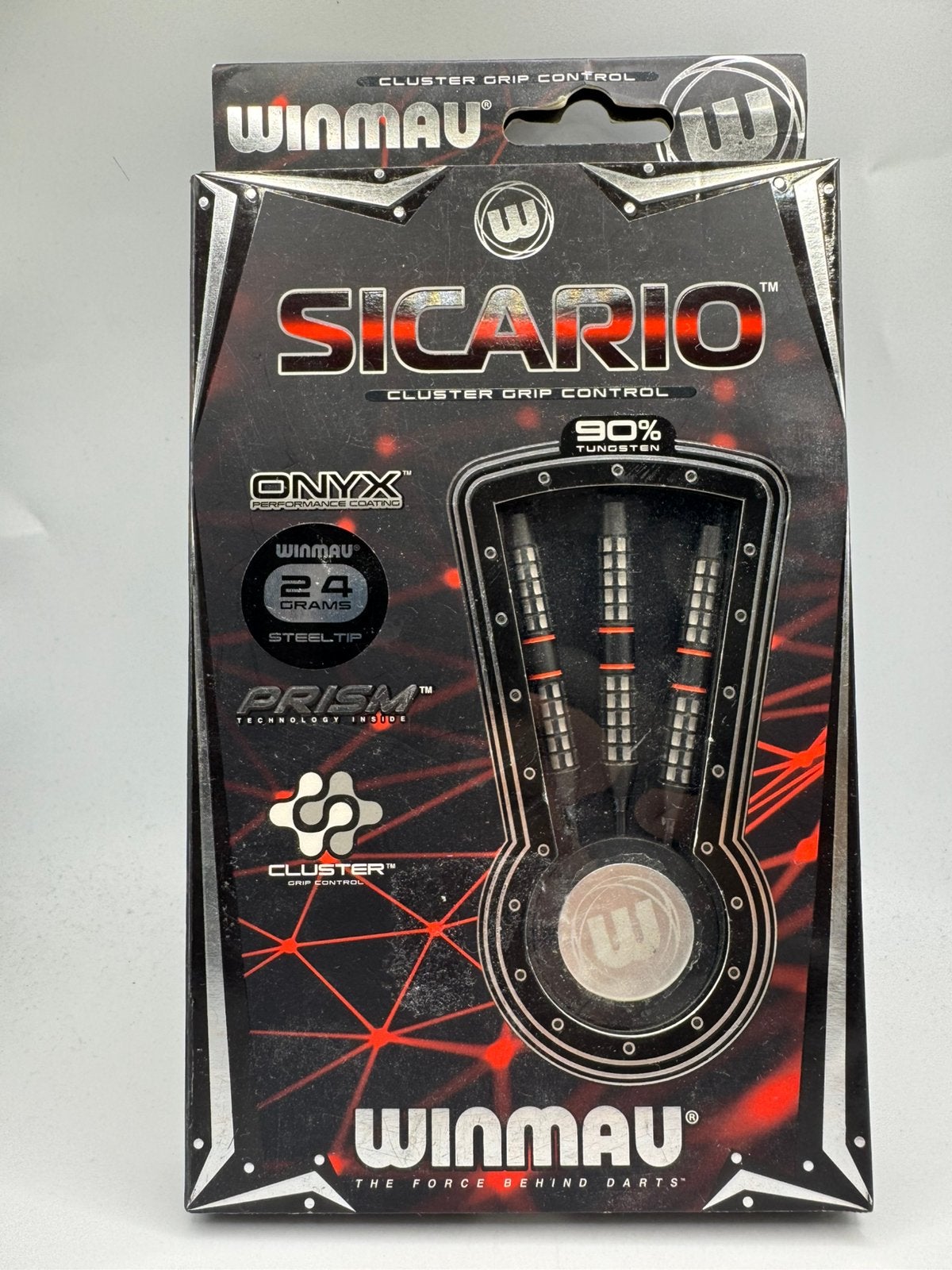 Winmau Sicario 24 Gram Dartpijlen, Sport en Fitness, Darts, Ophalen of Verzenden, Zo goed als nieuw, Nvt, Pijlen