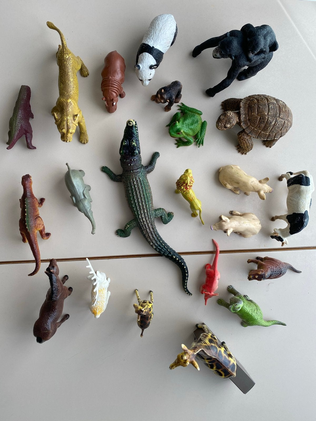 Grote set van 20+ plastic dierenfiguren - Zo goed als nieuw, Ophalen of Verzenden, Zo goed als nieuw, Jongen of Meisje