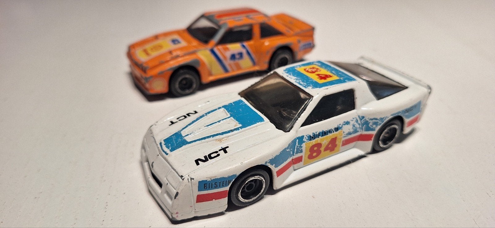 Vintage Corgi en raceauto's - Set van 2, Ophalen of Verzenden, Gebruikt, Auto