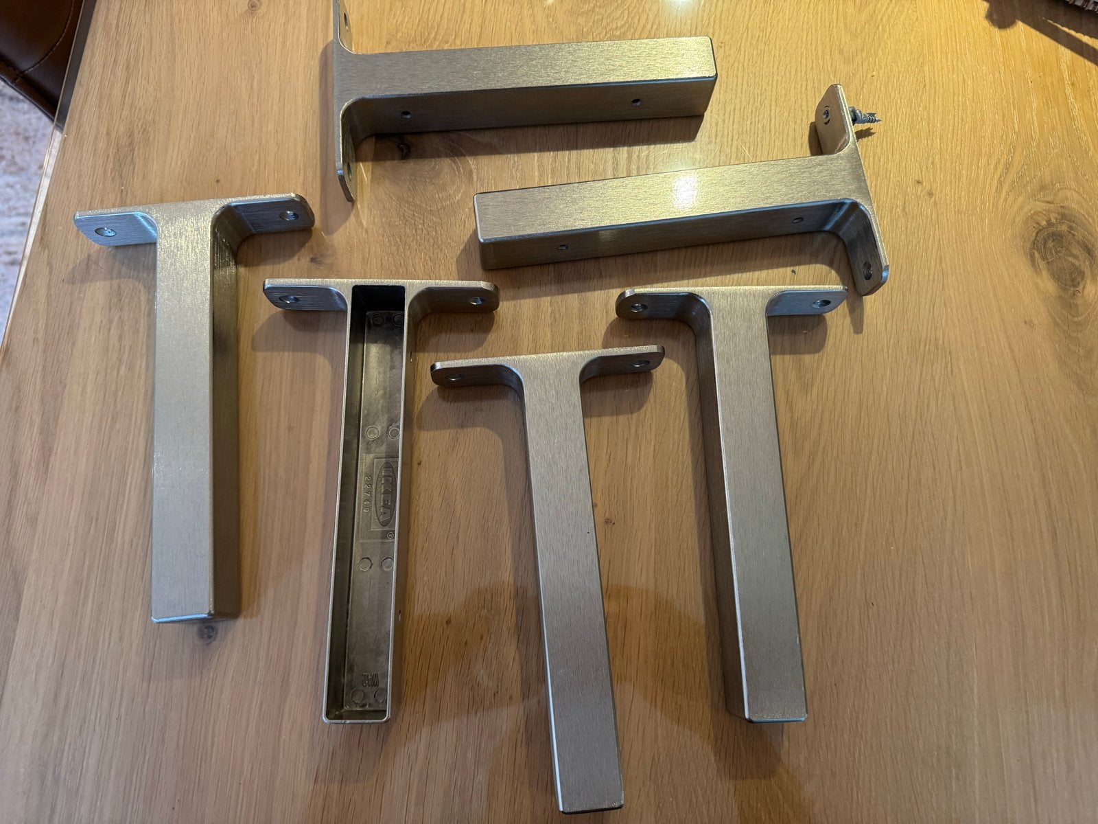 IKEA GRANHULT plankdragers - 6 stuks (20x12), Ophalen, Zo goed als nieuw