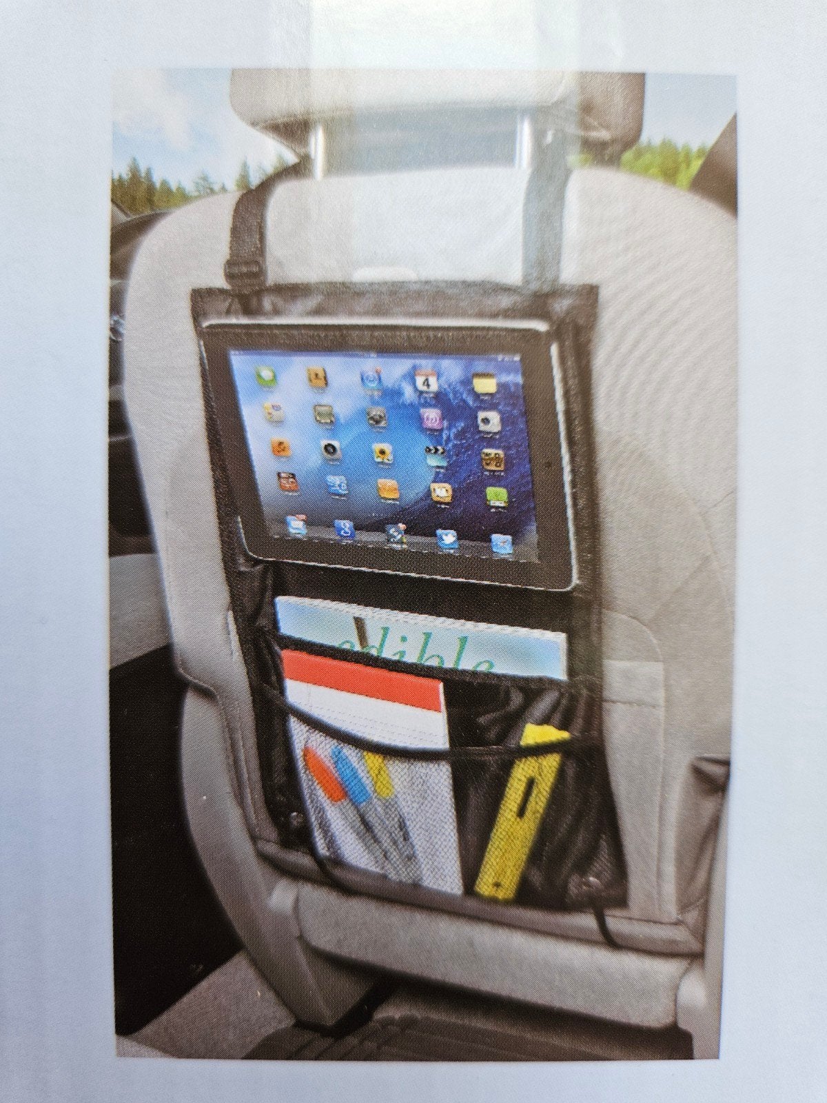 Nieuw 2 stuks autostoel organizer met tablethouder, Auto diversen, Ophalen of Verzenden, Nieuw