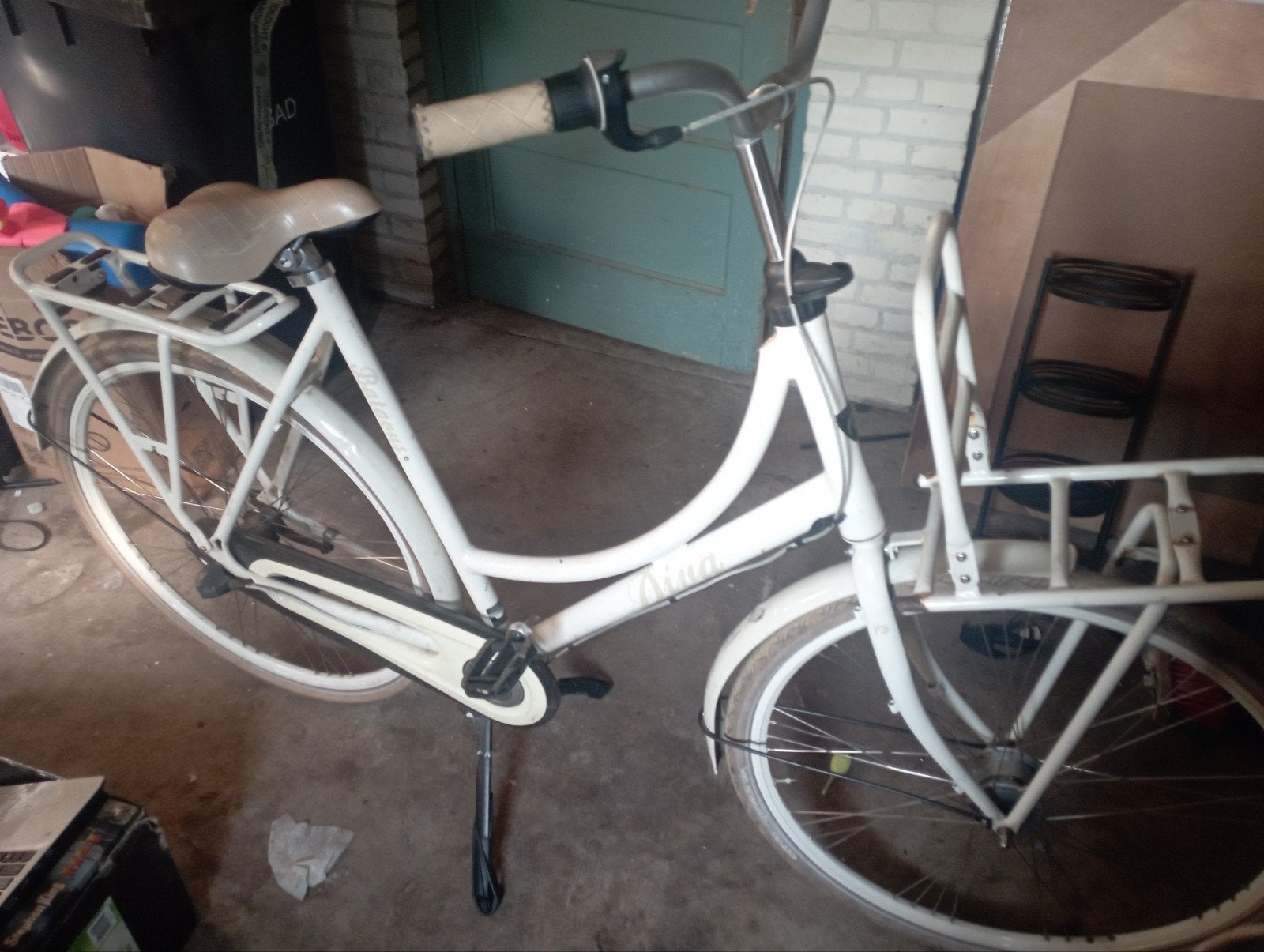 Batavus Diva - Heerlijke fiets met wat liefde nodig, Fietsen en Brommers, Fietsen | Dames | Damesfietsen, Ophalen, Terugtraprem