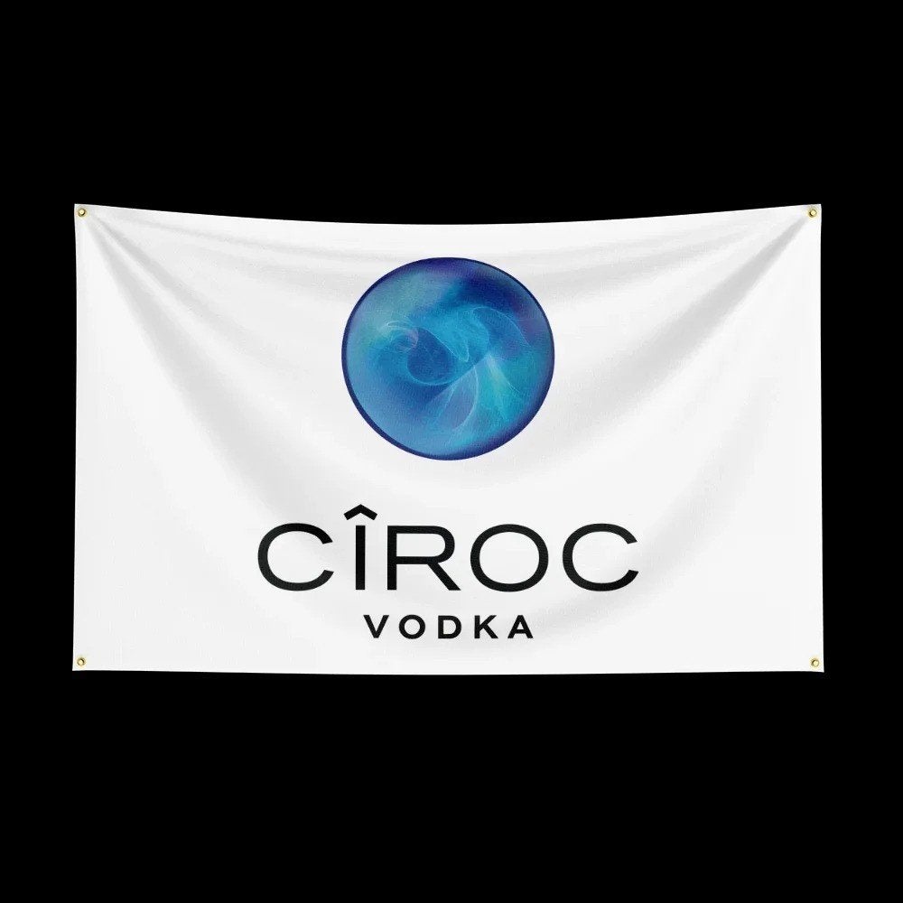 Grote vlaggen Ciroc Vodka (150x90cm), Ophalen of Verzenden, Nieuw