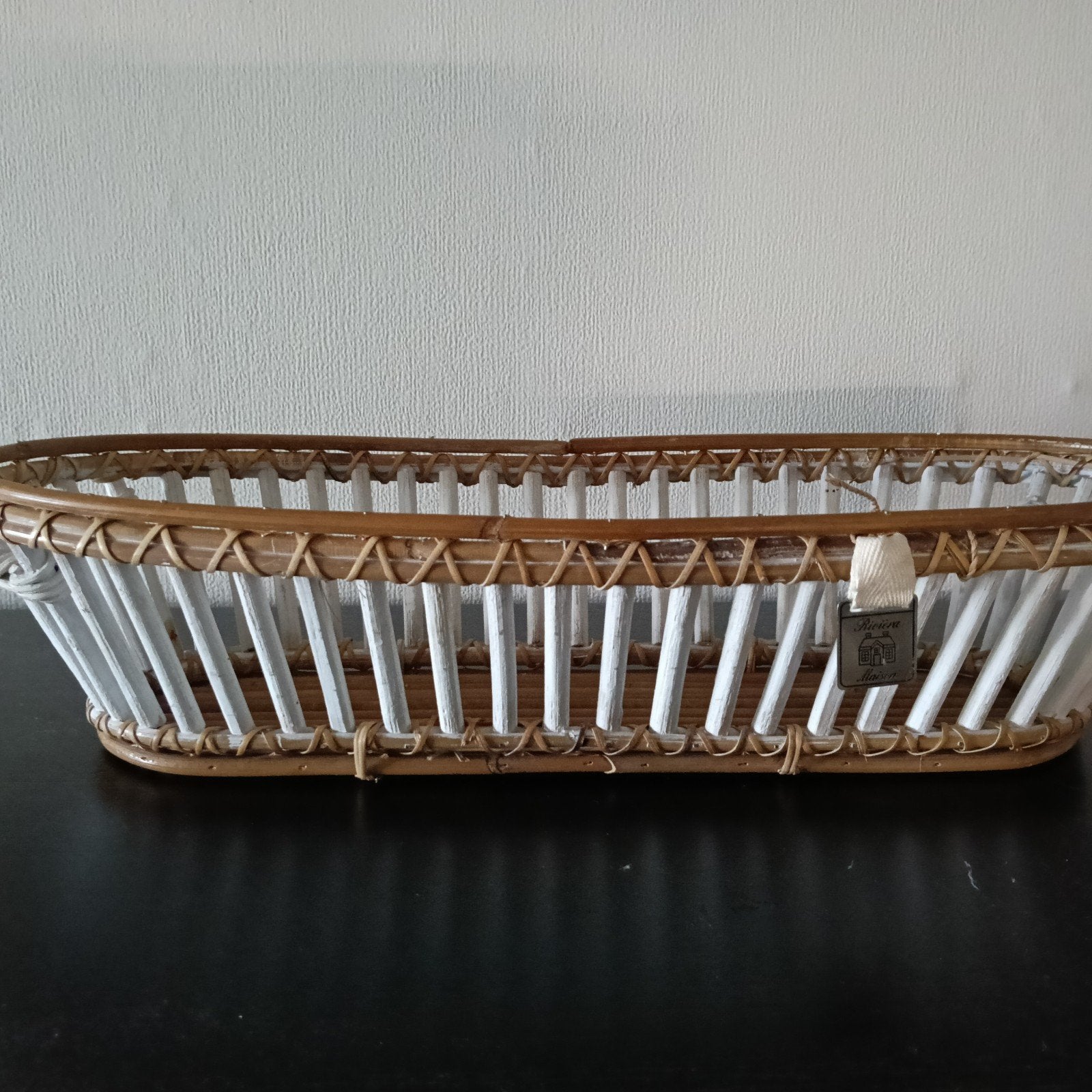 Riviera Maison broodmand, Mand, Rond, Gevlochten, Ophalen of Verzenden