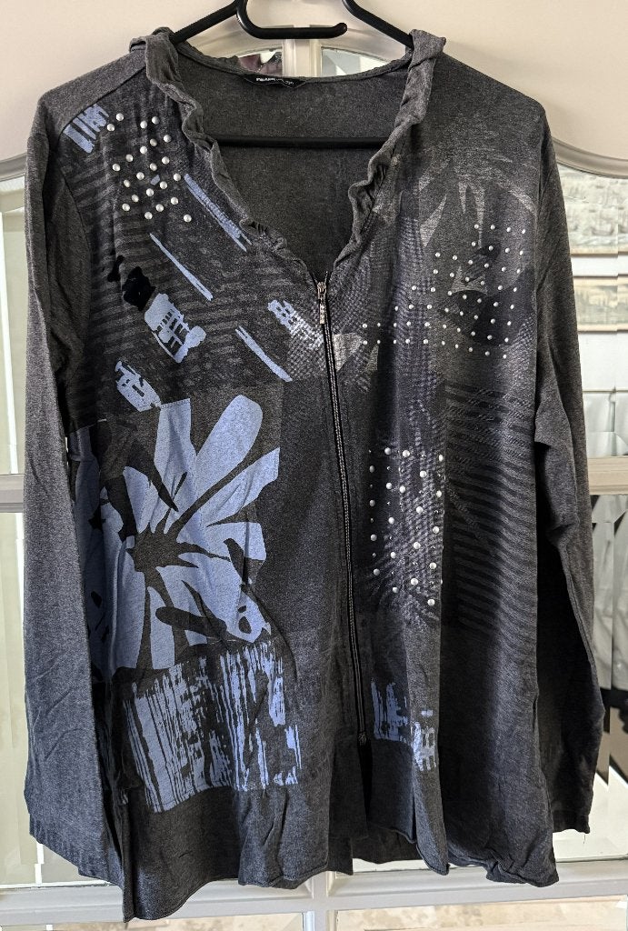 Frank Walder vest grijs maat 48, Maat 46/48 (XL) of groter, Ophalen of Verzenden, Grijs, Gedragen