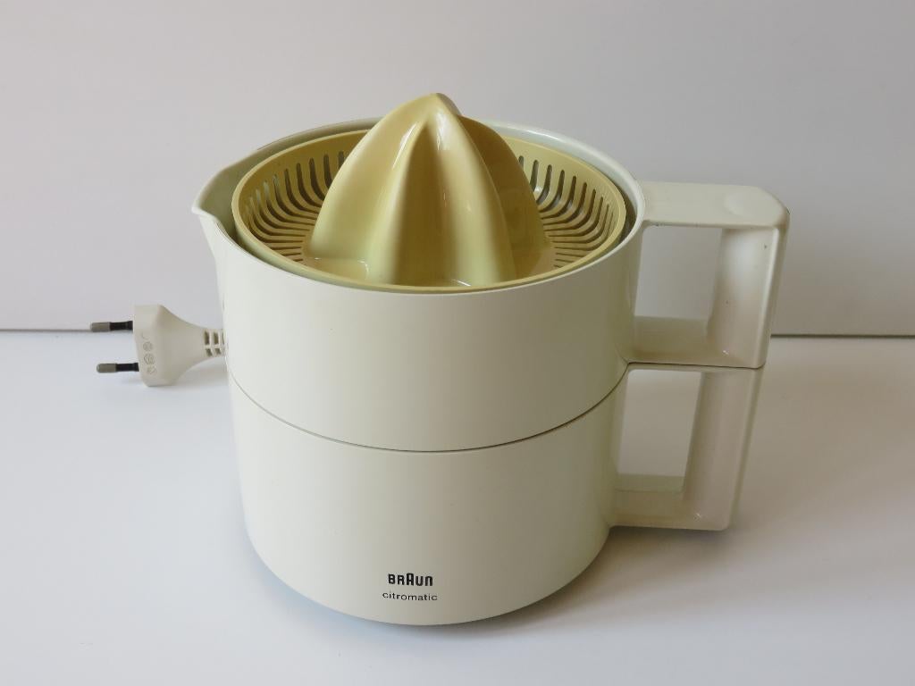 Vintage braun citromatic citruspers sinaasappelpers, Ophalen of Verzenden, Gebruikt, Elektrisch, Citruspers