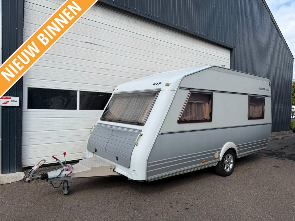 Kip Grey Line Special 44 TTZ + luifel, Caravans en Kamperen, Kip, Bedrijf, Treinzit, 4 tot 5 meter