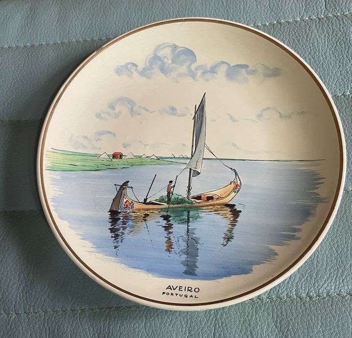 Vintage Algarve Portugal bord - Jaren '60, Antiek en Kunst, Ophalen of Verzenden